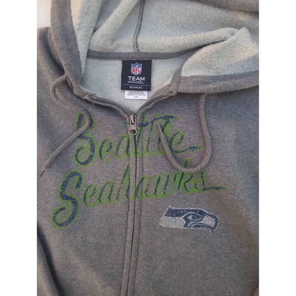 Y2k Seattle Seahawks Full zip Hoodie - Picture 3 of 9